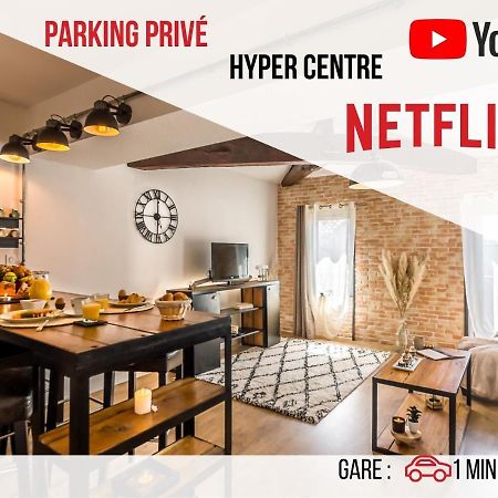 Parking Prive - Spacieux T2 En Hyper Centre Agen Exterior photo